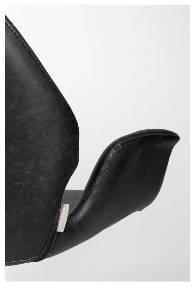 Sedia nera Nikki - Zuiver