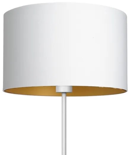 Lampada con piedistallo ARDEN 1xE27/60W/230V bianco/oro