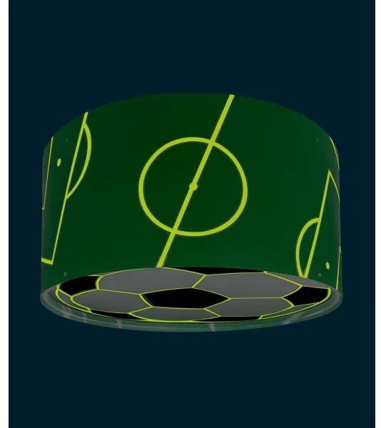 Dalber 41736 - Plafoniera per bambini FOOTBALL 2xE27/15W/230V