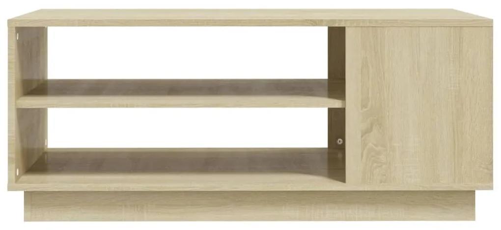 Tavolino da Salotto Rovere Sonoma 102x55x43 cm in Truciolato
