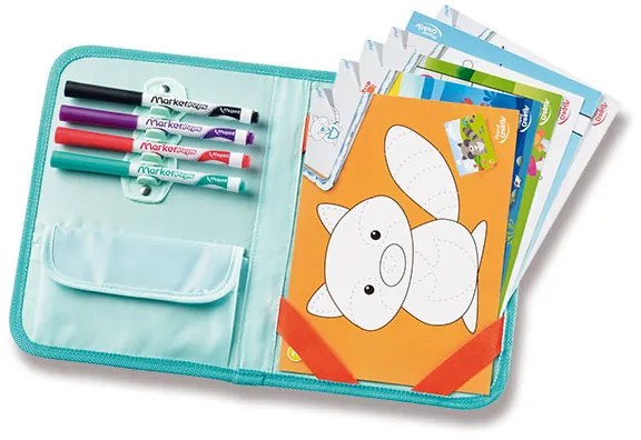 Valigia artistica MAPED Creativ - Giochi e disegni con animali