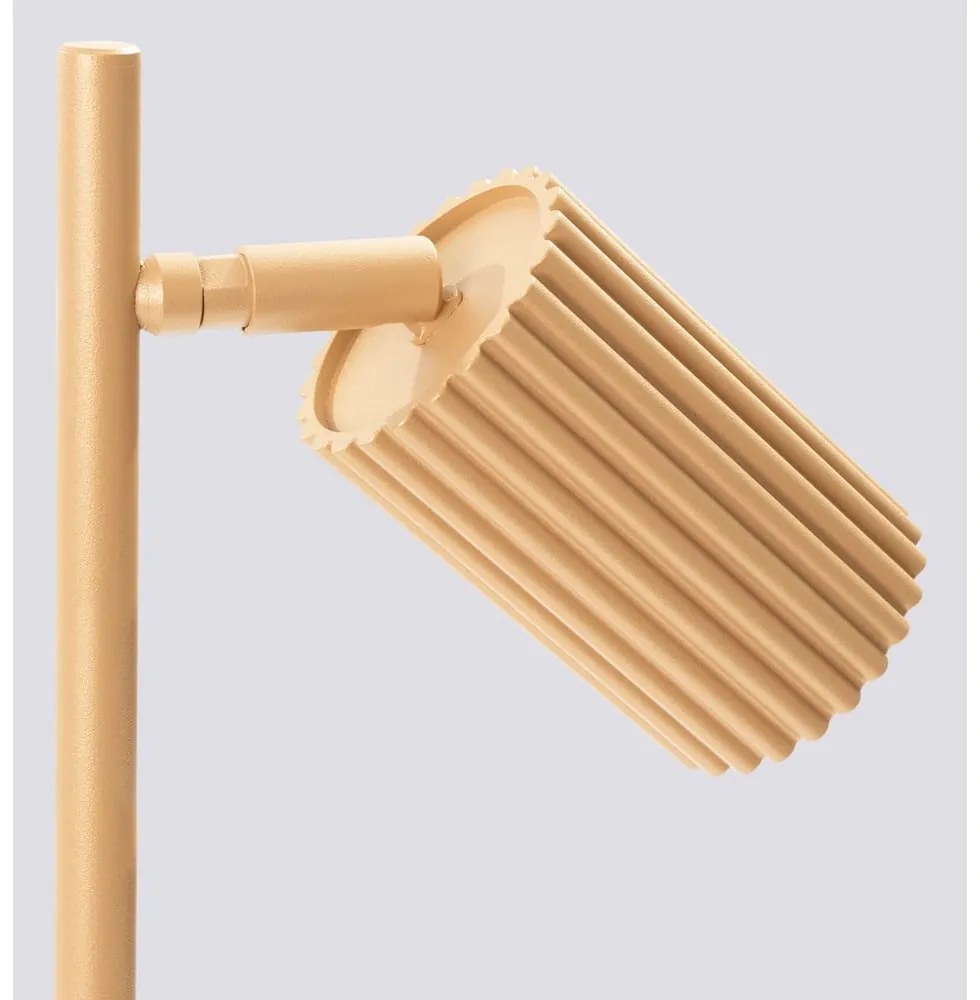 Lampada da tavolo dorata (altezza totale 43 cm) Gleam – Sollux