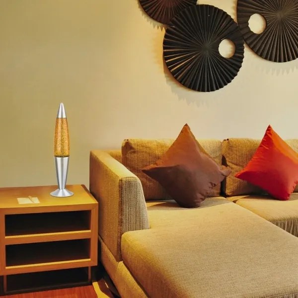 Rabalux 4114 - Lampada di lava GLITTER 1xE14/25W/230V