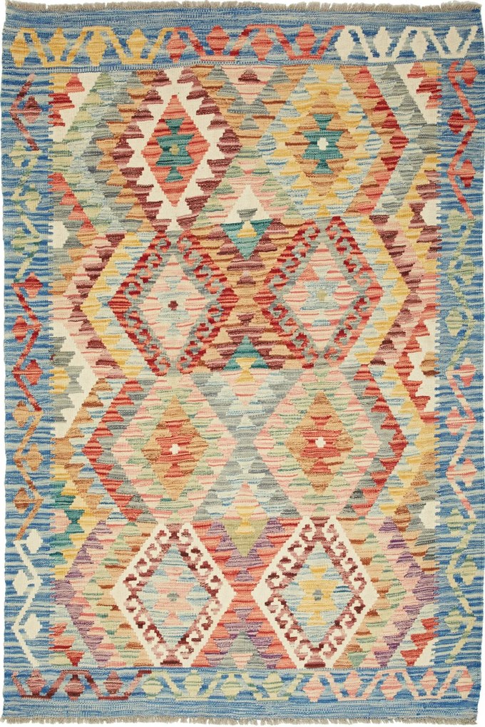 Kilim Tappeto 130x180 (Pakistan) Tessuto A Mano
