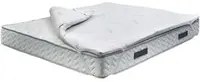 Topper singolo Pesci, con cuscino, Rinnova materasso in Memory Foam, 100% Made in Italy, Anallergico e Traspirante, Cm 80x190h5