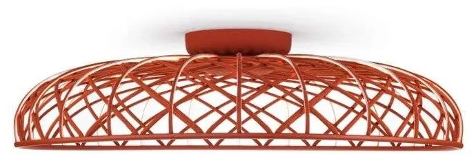 Flos - Skynest C Applique da Parete/Plafoniera Brick Red Flos