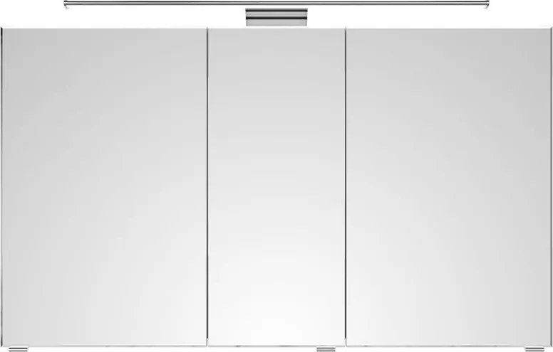 Specchio Contenitore Con Illuminazione PELIPAL pino polar L 120 x H 70.3 x P 17 cm