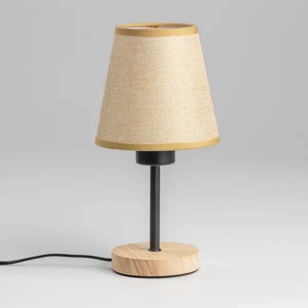 Brilagi - Lampada da tavolo NUBILA WOOD 1xE27/25W/230V quercia/marrone chiaro