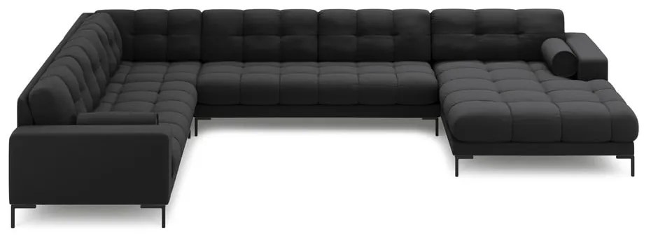 Divano angolare grigio scuro (angolo sinistro) Bali - Cosmopolitan Design