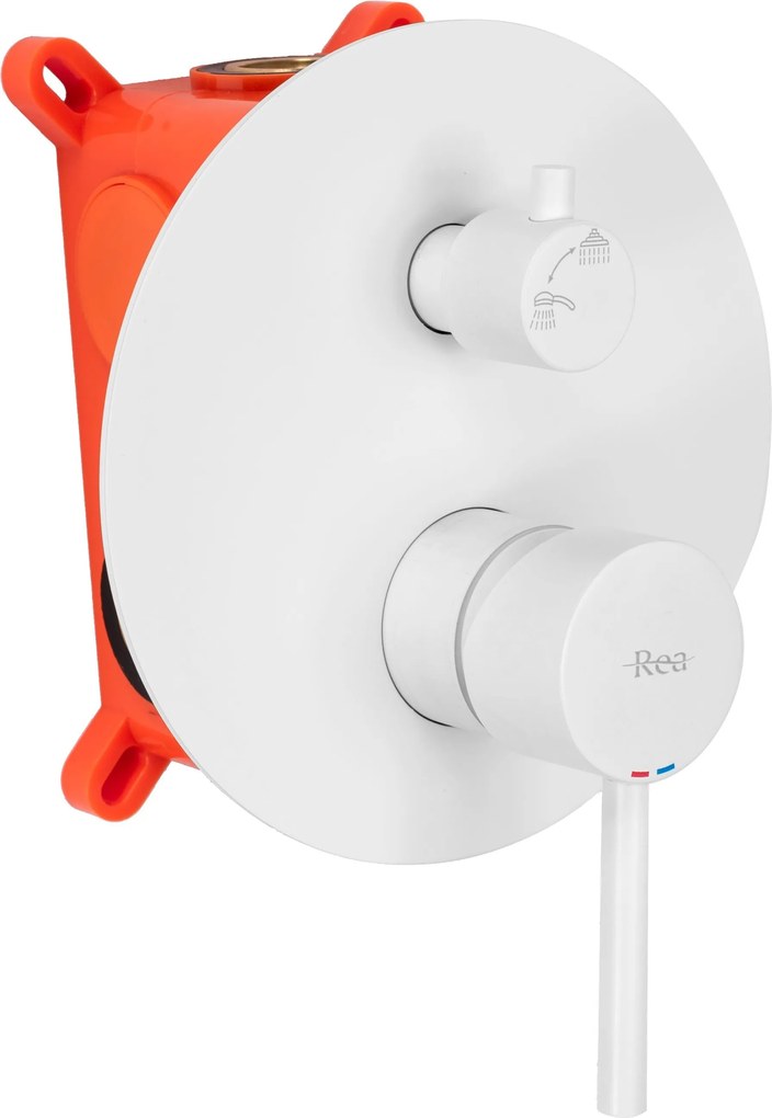 Set Doccia da incasso REA Lungo white + BOX