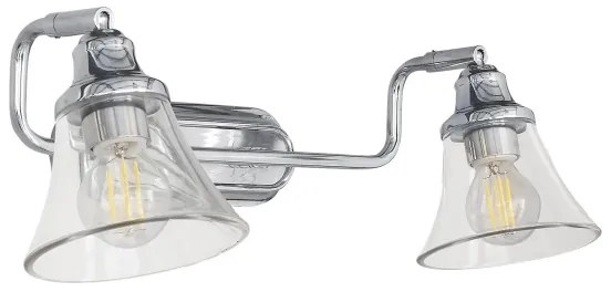 Rabalux 3208 - Faretto da bagno ANTOINE 2xE14/40W/230V IP44