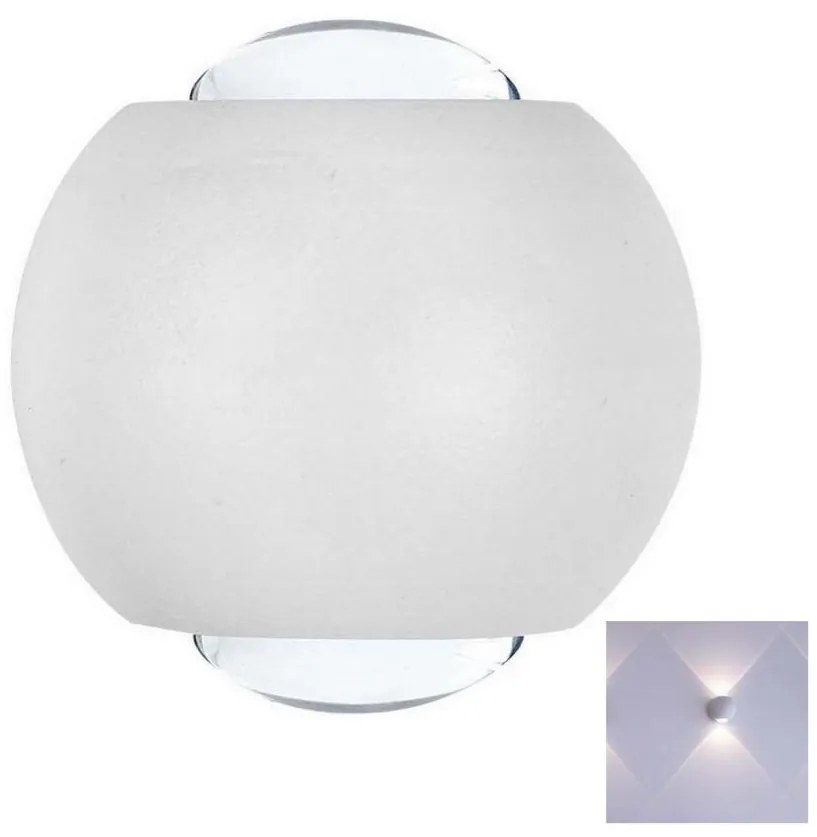 Applique a LED da esterno LED/2W/230V 3000K IP54 bianco
