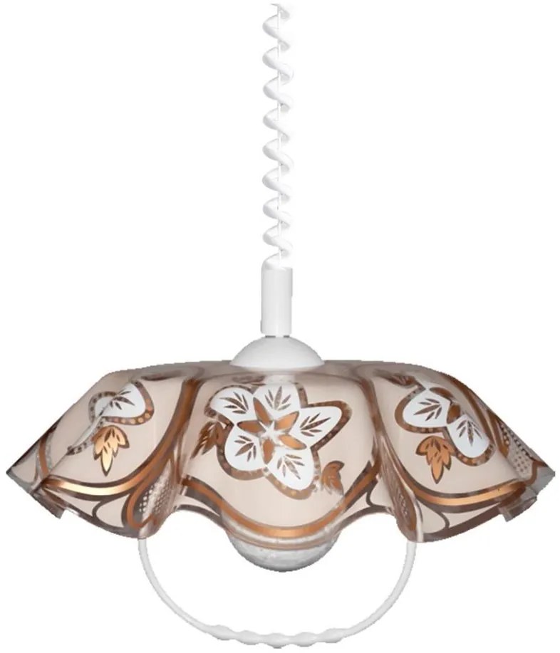 Prezent 74197 B06 - Lampadario a sospensione LYRA 1xE27/60W/230V