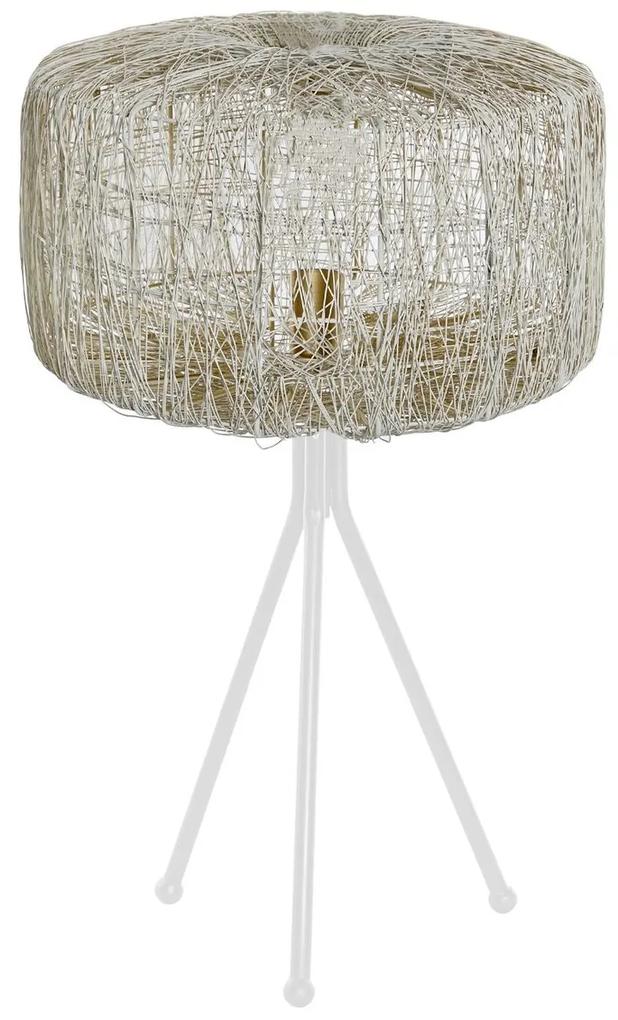 Lampada da tavolo DKD Home Decor Bianco 220 V 50 W (33 x 33 x 50 cm)