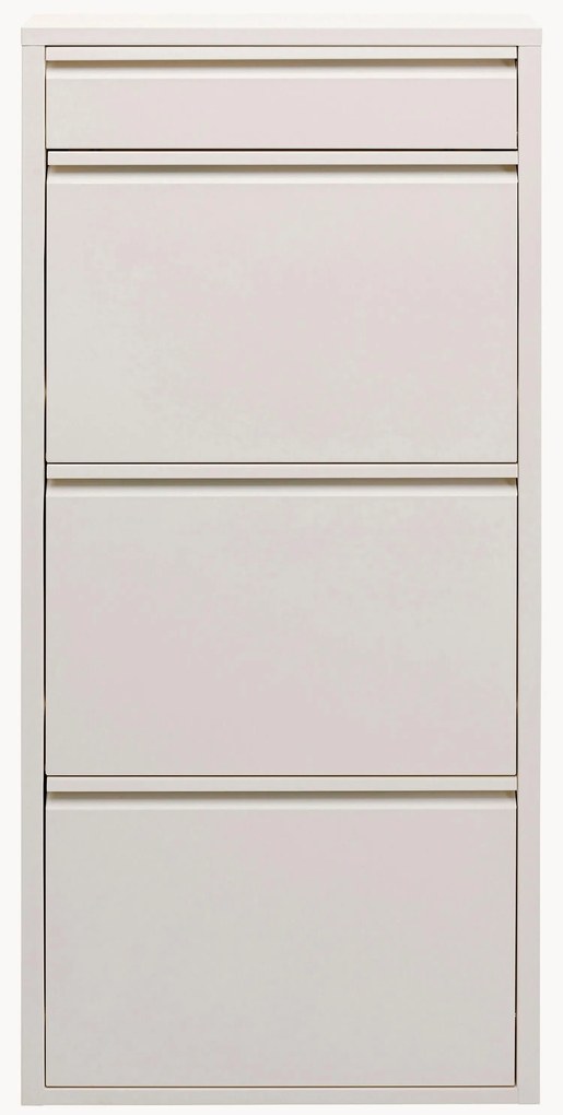 Scarpiera da parete con scomparti a ribalta Caruso