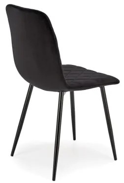 Sedia da pranzo ORIS, 1 pezzo, nera