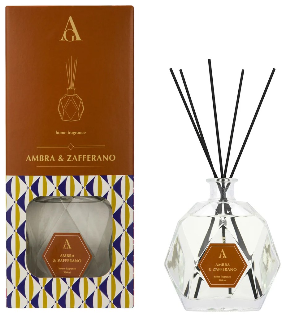 Diffusore ambiente 300 ml ambra e zafferano Home Fragrance