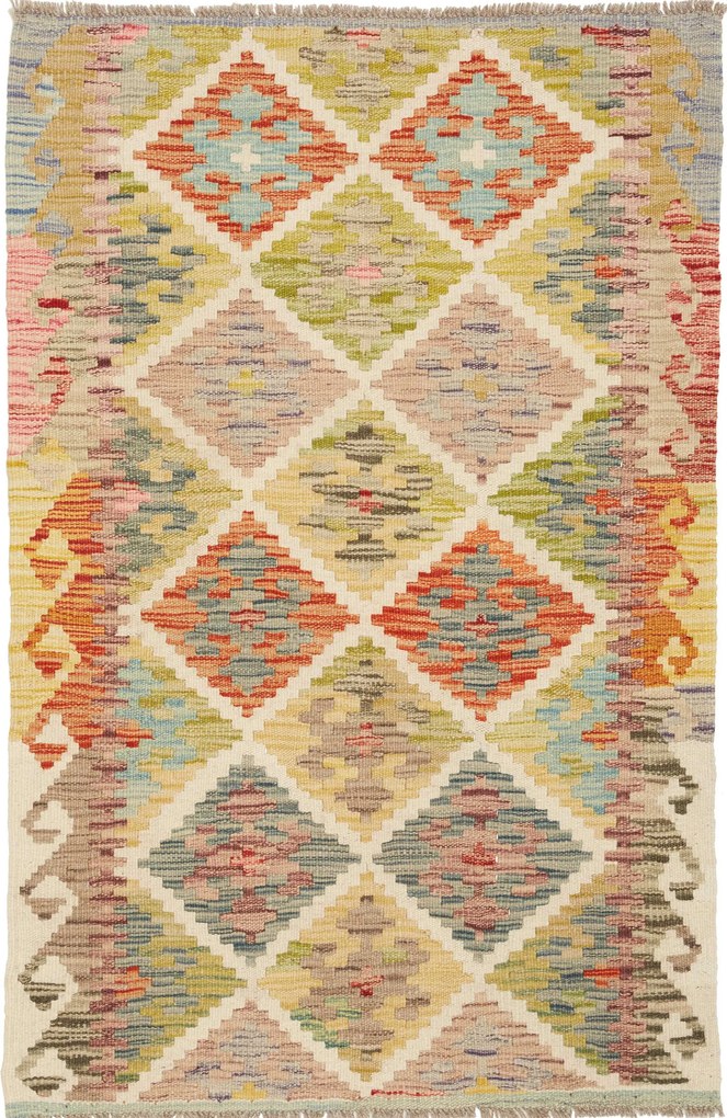 Kilim Tappeto 80 x 120 (Pakistan) Tessuto A Mano