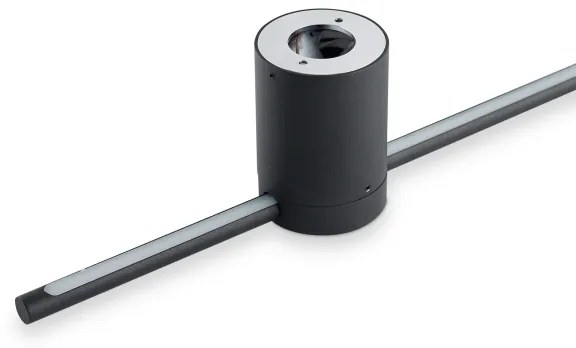 Ideal Lux - Applique a LED ESSENCE LED/12W/230V 3000K 70 cm CRI 90 nero