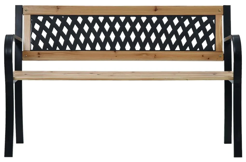 Panchina da giardino 120 cm in legno