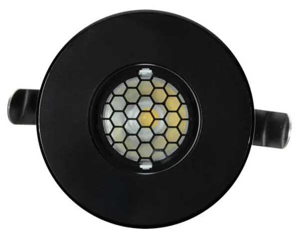 Segnapasso LED 3W, IP67, Anti-Abbagliamento, Nero, Professional Colore  Bianco Caldo 2.700K