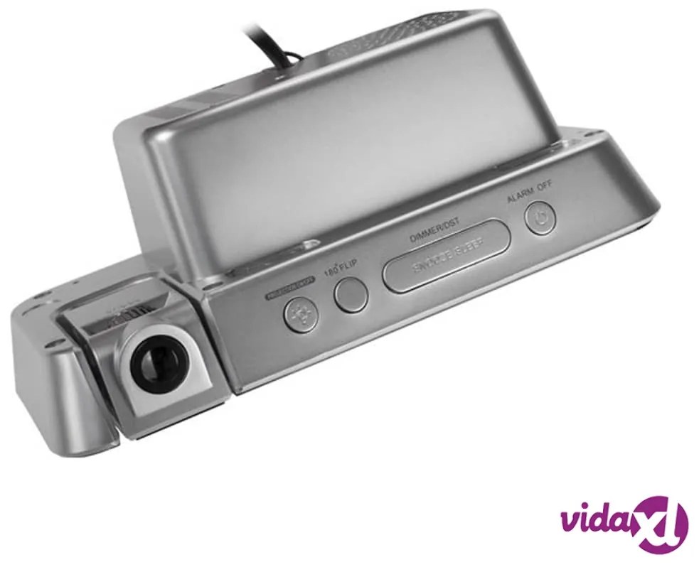 AudioSonic Radiosveglia Digitale 2 in 1 Nera