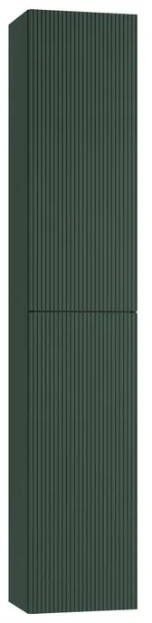 Colonna per mobile bagno Opera 2 ante P 27 x L 30 x H 160 cm laccato opaco verde foresta cannettato