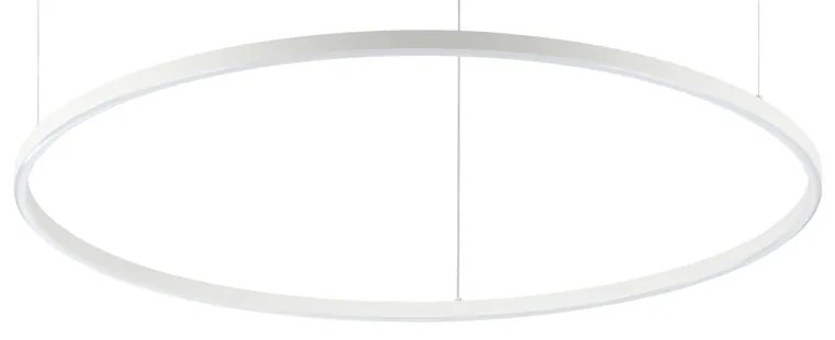 Sospensione Moderna Oracle Alluminio-Materie Plastiche Bianco Led 43W K Luce