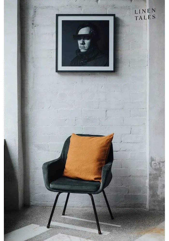 Federa 45x45 cm Hazelnut - Linen Tales