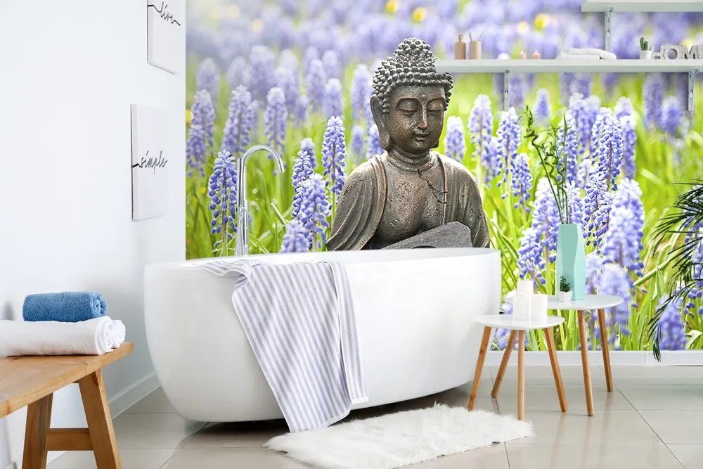 Carta da parati – Buddha yin e yang