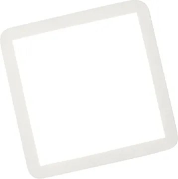 Plafoniera bianca 30 cm con LED dimmerabile a 3 step IP44 - Steve