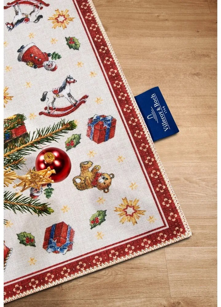 Tappeto rosso con motivo natalizio 50x80 cm Red Christmas - Villeroy&amp;Boch
