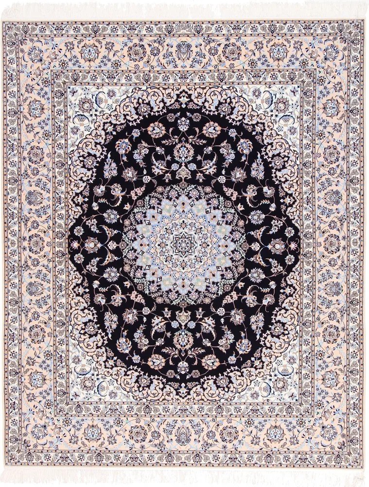 Nain Tappeto persiano 250 x 210 Grigio (Iran) Annodato A Mano