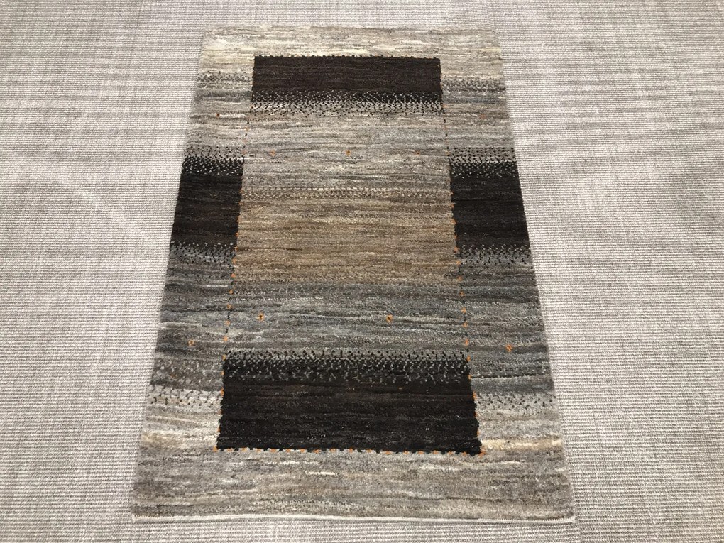 Gabbeh Tappeto persiano 90x130 Marrone (Iran) Annodato A Mano