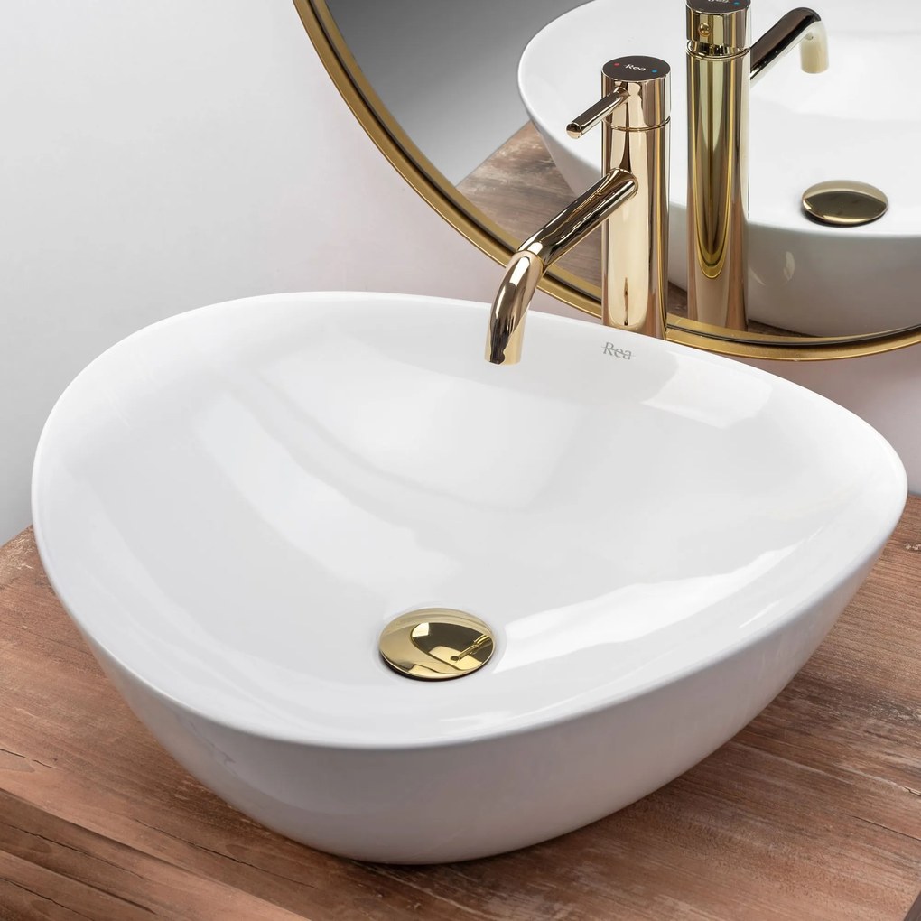 Lavabo da appoggio Rea Andrea