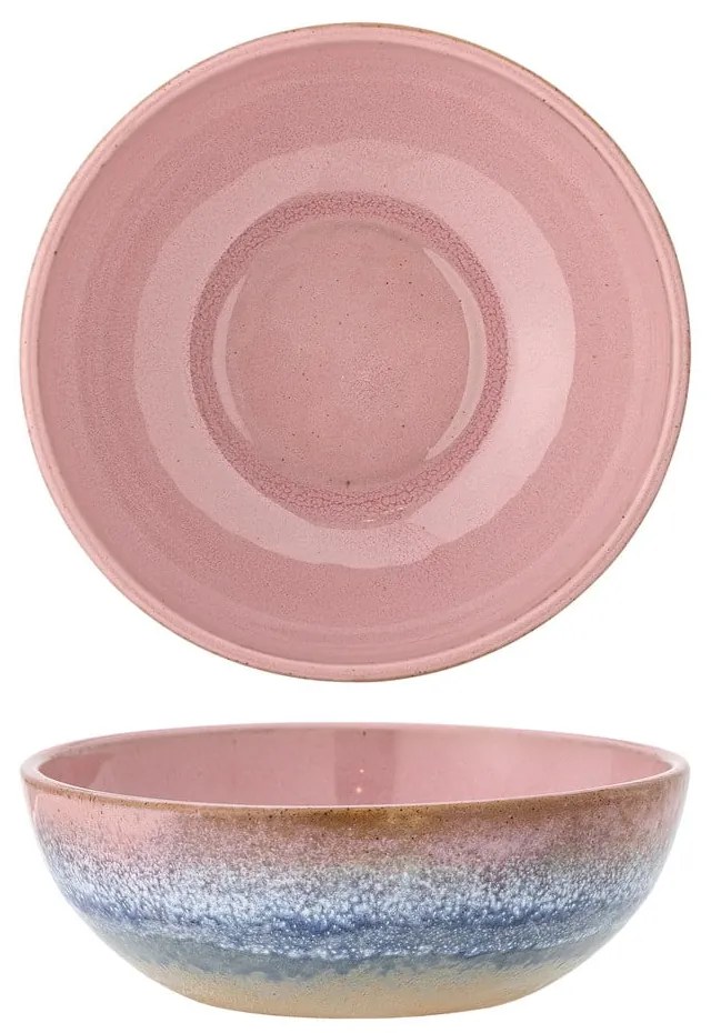 Ciotolina rosa chiaro in gres 525 ml Paula – Bloomingville