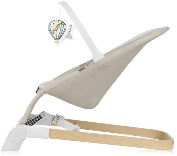 Lionelo - Dondolo per bambini LILAC beige