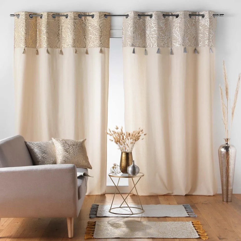 Cuscino decorativo 40x40 cm Solea Or - douceur d'intérieur