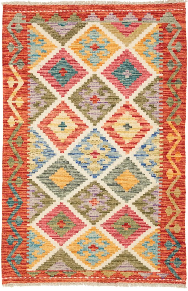 Kilim Tappeto orientale 130 x 90 (Pakistan) Tessuto A Mano