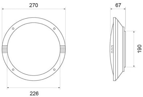 Zero Led 19,5W 2007Lm 4000K