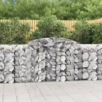 Cesti Gabbioni ad Arco 30 pz 300x50x100/120 cm Ferro Zincatocod mxl 100130