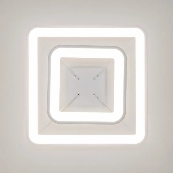 Brilagi - Lampadario LED dimmerabile su cavo FALCON SLIM LED/78W/230V 50x50 cm bianco + telecomando