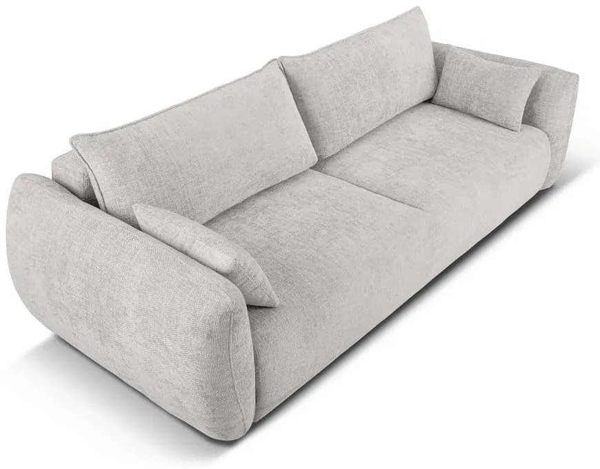 Divano grigio chiaro 240 cm Matera - Cosmopolitan Design