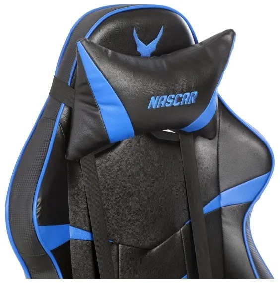 Sedia da gioco VARR Nascar nero/blu