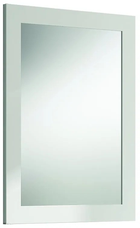 Specchio rettangolare bianco 60 x 80 cm