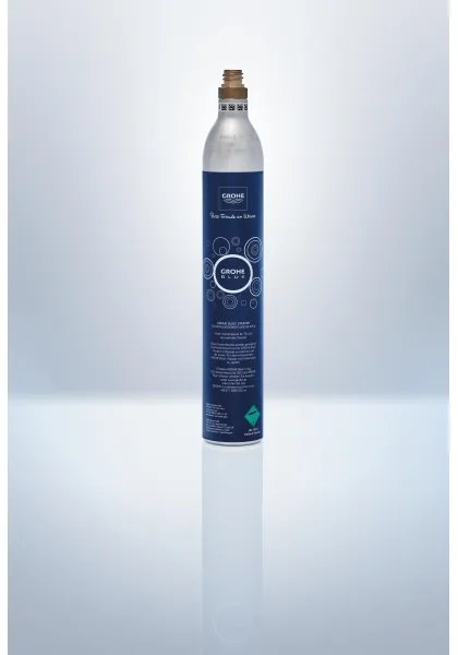 GROHE 40422000 - Bombola di carbonazione GROHE BLUE 425 g CO2 (4 pezzi) in acciaio inox