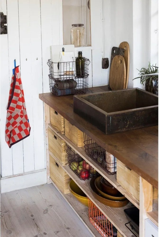 Cesto con filo metallico in metallo 37x26x20 cm Store-It – Mette Ditmer Denmark