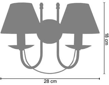 Tosel  Applique Applique tondo metallo grigio  Tosel