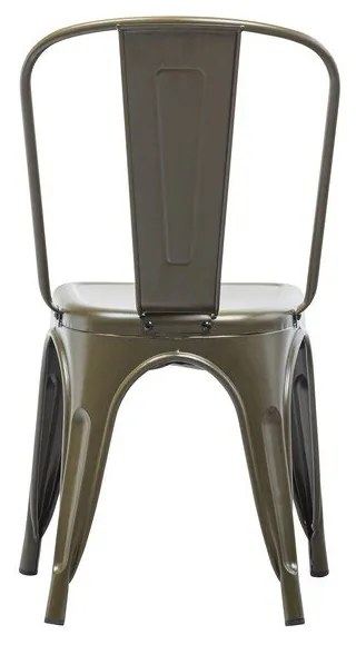 Sedie da pranzo in metallo verde in set di 2 Afternoon - vtwonen