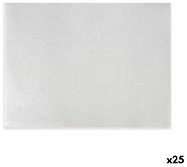 Set di tappetini da tavolo Algon Monouso Bianco 60 Pezzi 30 x 40 cm (25 Unità)